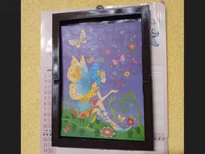 A4 Children's artwork frame - for stacking
