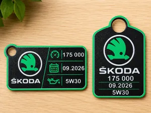 Skoda Service Tags