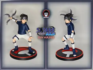 Thanks 11k! Sasuke fanart (about 25 cm)