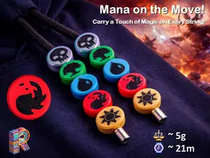 Mana on the Move - Mountain Drawstring Bead