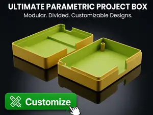 Universal PCB Enclosure (Fully Parametric)