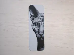 Cat Sphynx Bookmark