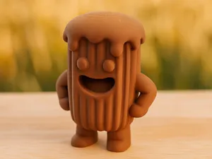 Schokotropf-Knirps – suesse Dekofigur Churro