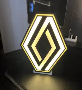 Renault Light Box Led Lamp lightbox