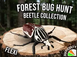 Realistic Flexi Goliath Beetle