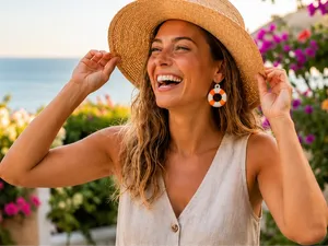 Summer Lifebuoy Earrings