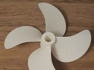 Propeller Modular 4 Blade Big Model Scale