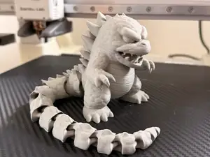 Cute Flexzilla- Godzilla Flexi