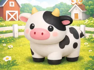 Cute Cow – Farm Animals Collection