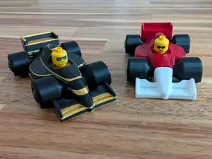 Marble Wheeled Formula 1 Drift Race Car- No AMS