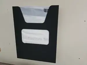 Simple Human trashbag holder