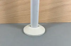 Single Radiator Pipe Cover (Base Plate)