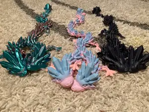 Two-Headed Crystal Dragon Ultra-Streingth X-Flex