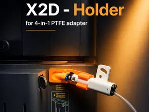 X2D-Holder for 4-in-1 PTFE adapter
