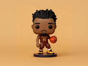 多诺万米切尔-NBA美国职业篮球系列-Funko丰高POP涂色玩具