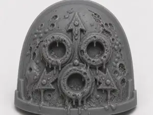 Nurgle-Style Plague Shoulder Pads – Set of 10