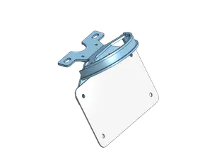 Talaria MX4 License Plate + Light Mount