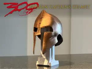 The 300 Spartan Captain’s Helmet