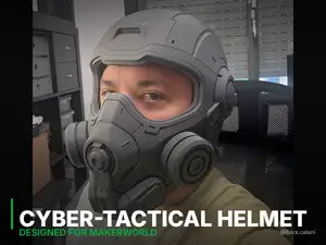 Cyber-Tactical Helmet