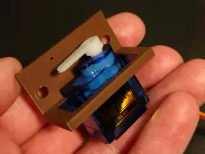 Train Track mod for SG90 Micro Servo