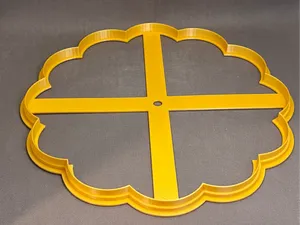 Scalloped Plate & Clock Face Clay Cutter