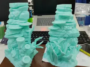海底珊瑚礁石