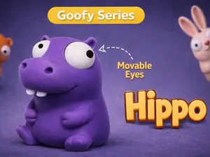 Goofy serier – HIPPO Movable Eyes NOAMS