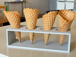 Ice Cream Waffle Cone Stand