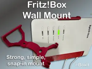Fritz!Box Wall Mount - Snap-in/out