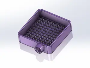 鱼缸壁挂过滤器布水器(二)