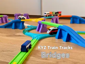 Ramps and Piers for Bridges - KYZ Train Tracks