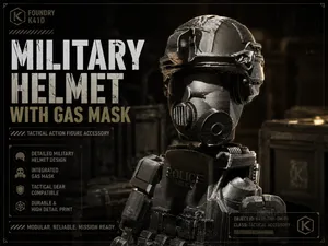 Dummy 13 Helmet and Gas Mask