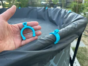 Pool Cover Clips – Multiple Sizes (34–60 mm)