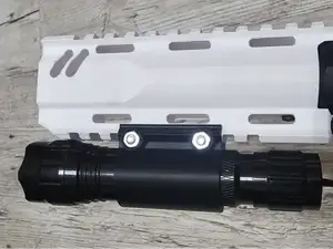 tactical flashlight holder for RIS rail