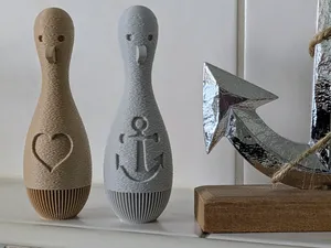 Coastal Gulls – Heart & Anchor Edition