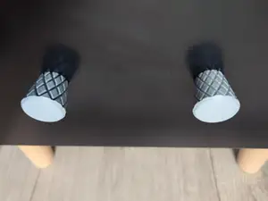 Simple Small Knurled Cabinet Knob