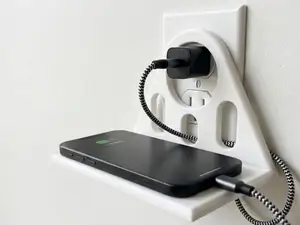 Etagère pour prise électrique
