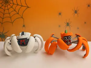 Pumpkin Spider Transforming