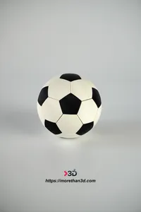 3D printable soccer ball
