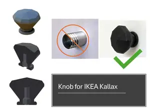 Knob for Ikea Kallax
