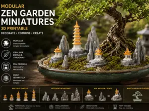 TENPAI - SERIE TEMPLOS (FIGURAS BONSAI/JARDIN ZEN)