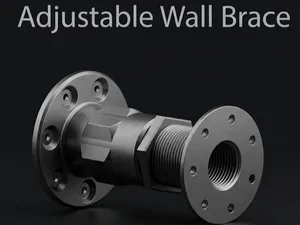 Wall Brace Anti-Wobble Adjustable Table Stabilizer