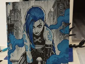 League of Legends Jinx Hueforge
