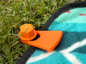 Outdoor teppich Halter