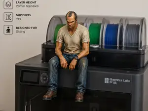 Sitting Trevor from GTA V Desk Figure