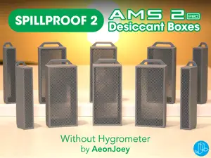 SPILLPROOF2 AMS 2 Pro Desiccant Box- No Hygrometer
