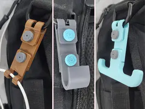 Assorted Modular Backpack hooks