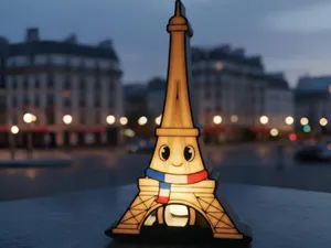 Chibi Eiffel - Desk Lamp