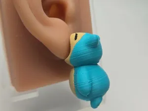 Snorlax Chomper Earrings