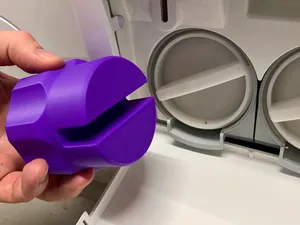 Miele washing machines, wama, fluff filter, handle